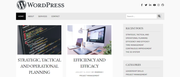 Simple and Beautiful Theme